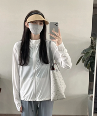 又又又入了防晒衣~白色干干净净真好搭