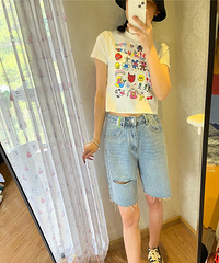 夏天就是要穿各种T恤,怎么舒服怎么来,长的,短的都不能少!