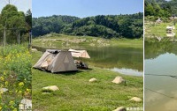 不出渝,车程1个小时,适合遛娃放空的露营野餐地