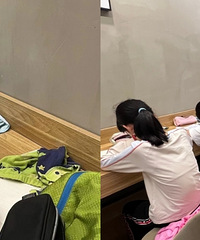 现在的娃都不在家做作业?还要组队去专门的自习室