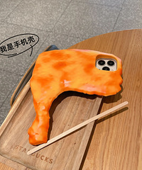 鸡腿手机壳已送达,饿了会不会抱着啃,哈哈哈