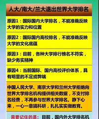 中国人民大学2022年开始不再参与世界大学排名