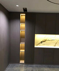 精装房大改造,感觉整个屋全靠柜子撑颜值!