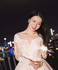 拿到我的婚纱照成片啦~