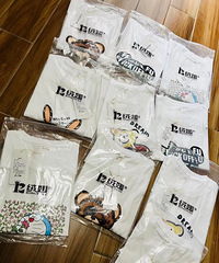 79元3件买的纯棉T恤,200g新疆棉的,越看越喜欢!