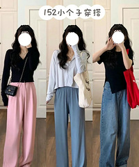 152小个子女孩无滤镜夏季穿搭 ,你爱上了哪一套?