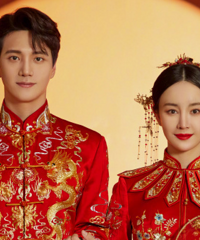 张檬金恩圣婚纱照,女方疑似怀孕了
