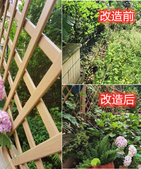 自己动手造小院,铝合金围栏以假乱真