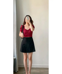50块钱轻松搭配夏日清凉一套,做工非常好,上身挺舒服
