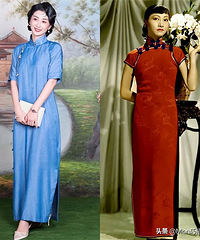 讲真,6、70年代妈妈们的审美,绝了!裙永远过膝,发微卷而不