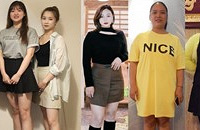天啊!她们4个人减肥后,都像变了一个人