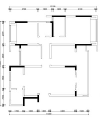 40万装学樘府107平奶油风,2天就出施工图,一周出效果图