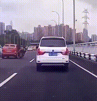 重庆男子大桥上开门跳车后跃入江中