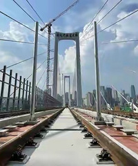 10号线南滨路至鲤鱼池段实现轨通