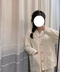 这款睡衣太柔软啦!绵绵糯糯的手感真的超级舒服,适合春秋穿