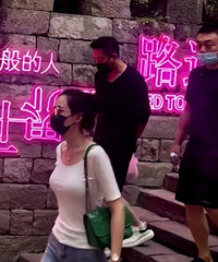 汪小菲张颖颖晚晚林翰游重庆十八梯