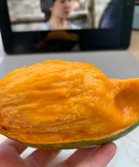 肉特别细腻的油蟠桃,汁水多味道甜
