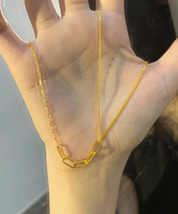 别当韭菜了!妈妈送的黄金项链真香啊!