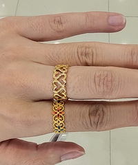 378一克的黄金首饰真香!款式也是精心挑选的