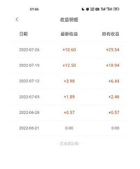 最近买的这款理财收益还不错啊!