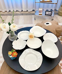 高颜值餐具分享,充满艺术感的餐具合集!