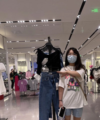 ZARA这条裤子的存在,对于一米六的我是极大的侮辱