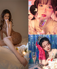 拍了一套艺术照当成人礼,该选哪组当生日照