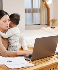 子女3周岁内,你支持家长居家办公吗?
