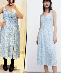 体重130斤的试衣间,有适合我的衣服吗?