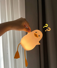 晚上总是起夜,买了个小夜灯,是两只小鸭子!