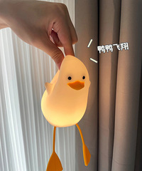 晚上总是起夜,买了个小夜灯,是两只小鸭子!