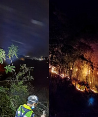 经历了缙云山的山火,我很自豪!