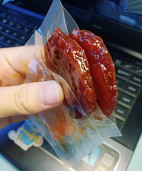 三分钟就炫完的猪肉脯,真的太好吃了