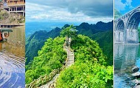 取消北京、桂林游,一路刹拢游酉黔秀,风景美如画