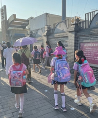 激动中,神兽投送成功,开学第一天来晒晒开学照