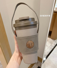 朋友们快看,又漂亮又环保的星巴克杯子