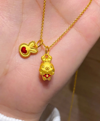 周大福兔兔比耶,是没有人能够拒绝的可爱~