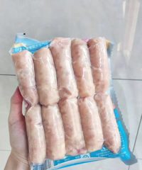 第一次买拼多多上的烤肠,味道确实不错!秒杀店里的