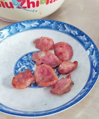 第一次买拼多多上的烤肠,味道确实不错!秒杀店里的
