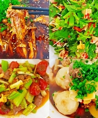 一鸡四吃,每道菜居然都是米饭“杀手”