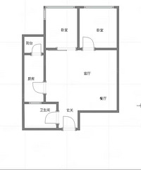 老破小华丽大变身,7.6万改聚信广场61平,大家看看怎么样