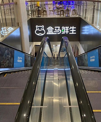 我好像发现盒马选址规律…都喜欢开冷清商场里