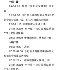 渝北无症状16-25活动轨迹公布