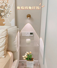 强烈推荐这个感应小壁灯,不用提前布线,想装在哪里就装在哪里