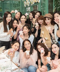 胡瓜干女儿婚礼,台北贵妇圈都来了