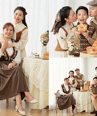 纪实居家风全家福,简约温馨又贴近生活