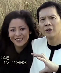 年轻时的向太,妥妥港风美女