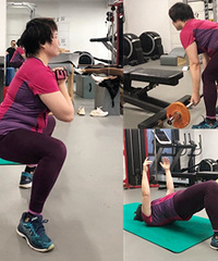 二胎妈妈努力健身减肥中,希望能成功瘦