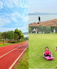 巴滨路遛娃,一条路线三种不同耍法