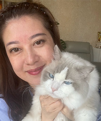 76年166CM养猫3只的国企小姐姐征婚,希望你41~53岁